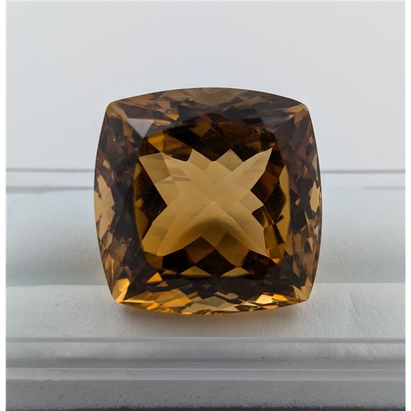 $4,620 Appraisal - 40.54 ct Cert. Madeira Citrine gemstone
