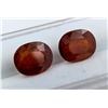 Image 1 : $9,424 Appraisal - 9.92 ct Cert. Red Garnet gemstone Pair
