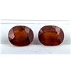 Image 2 : $9,424 Appraisal - 9.92 ct Cert. Red Garnet gemstone Pair