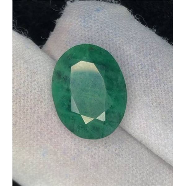 $11,850 Appraisal - 11.85 ct Cert. Emerald gemstone