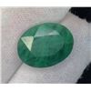 Image 2 : $11,850 Appraisal - 11.85 ct Cert. Emerald gemstone