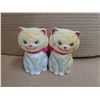 Image 1 : 1950's celluloid kitten salt & pepper shakers