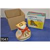 Image 1 : 1950s Vintage musical Christmas Ball - in original box!