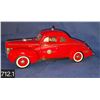 Image 1 : Large 1940 Ford Fire Chief diecast car