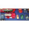 Image 3 : Disney Pixar Carz storage box, with 11 vehicles, some rare