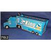Image 2 : Disney Pixar semi with trailer, "Dinoco the King", 9 inches overall, rare!