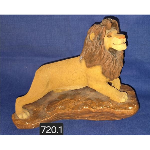 Disney "The Lion King" sculpture by Sandra Brue, signed "BRUE"