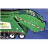 Image 4 : Large heavy diecast advertising garbage truck, very detailed, even has hydraulic hoses, near mint, 1