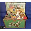 Image 1 : Enesco wind-up "Toy Symphony" music box, with lots of animation, working
