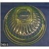 Image 5 : Uranium glass, depression glass mixing bown, no damage, glows!