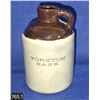 Image 1 : Miniature "Yorkton" pottery jug, possible Medalta or Redcliffe