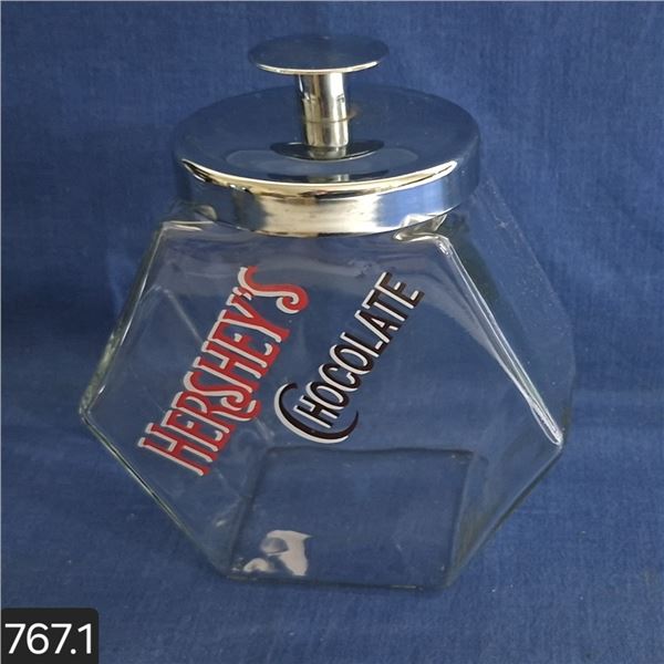 Hershey Chocolate store counter top dispenser, no damage