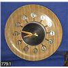Image 1 : MCM starburst electric kitchen clock - working!