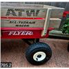 Image 2 : Large Radio Flyer Red Wagon, beautiful condition! Always kept inside, no rust! Pneumatic tires.