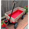 Image 3 : Large Radio Flyer Red Wagon, beautiful condition! Always kept inside, no rust! Pneumatic tires.