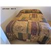Image 2 : Oversize Queen Bedspread and matching Drapery.  Used once for new house staging.  See pictures for s