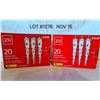 Image 1 : (2) sets of LED Christmas Icicle Lights.  New in Box.  Purchased New never used.
