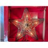 Image 3 : Vintage Lighted Christmas Star. New in Box.  Purchased New never used.  (2) small battery operated L