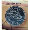Image 9 : CANADA MILLENNIUM 1999 COIN SET.  Uncirculated coins.