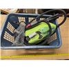 Steam cleaner and basket
