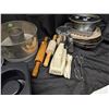 Image 2 : Lot of Misc. Baking Items (food Pans, Rolling Pins, Mixer, and etc.)