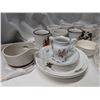 Image 2 : Lot of Dish/Glassware (mugs, Bowls, Plates, and etc.