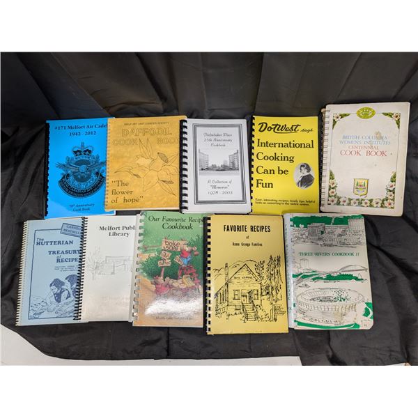 Vintage Lot of Recipe/Cook Books