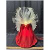 Image 2 : Red Christmas Angel Light Decoration Tree Topper (Tested)
