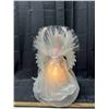 Image 3 : White Christmas Angel Light Decoration Tree Topper (Tested)