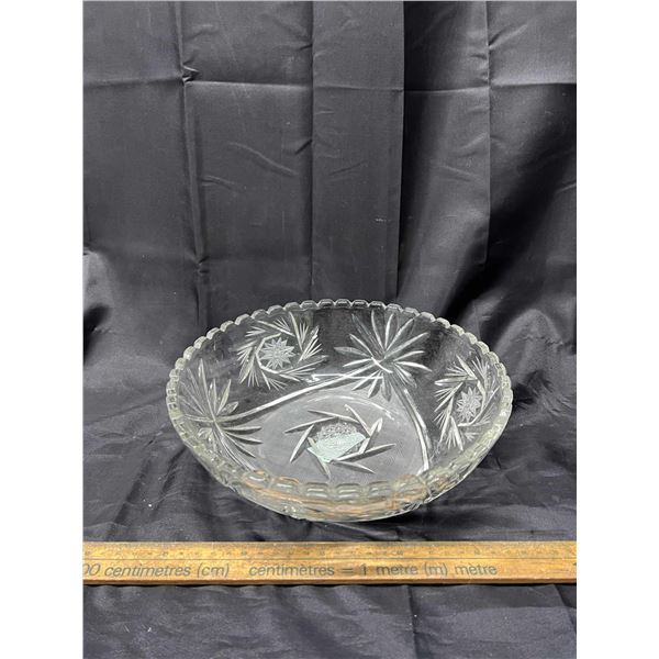 Vintage Anchor Hocking "Star of David" Bowl