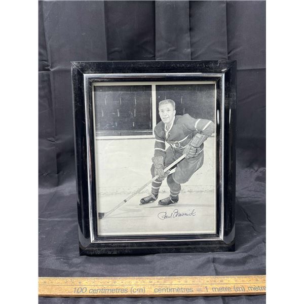 Framed Photograph of Paul Masnick