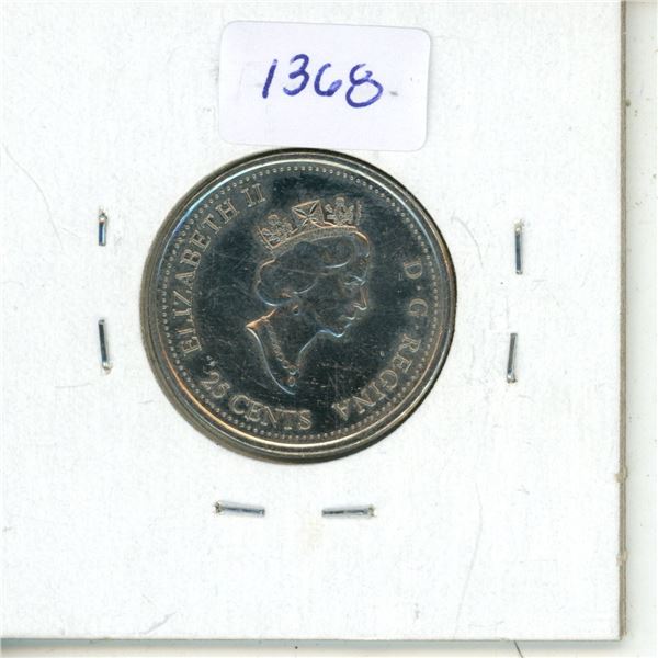 1999 Canadian 25 Cents