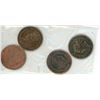 (2)  1916-1917 One Canadian Cent,1893, 1897 One Canadian Cent
