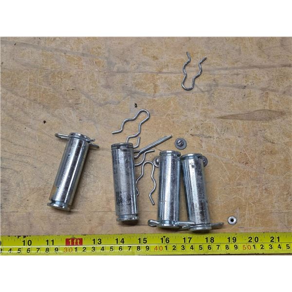 2 Sets new hydraulic cylinder pins and clips