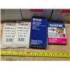 Image 3 : Misc ink cartridges Epson, brother, 3 boxes 6 pack ERC-18PL ribbon cartridge