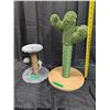 Image 2 : Cactus Shaped Cat Pole 22inches tall and Small Cat Pole