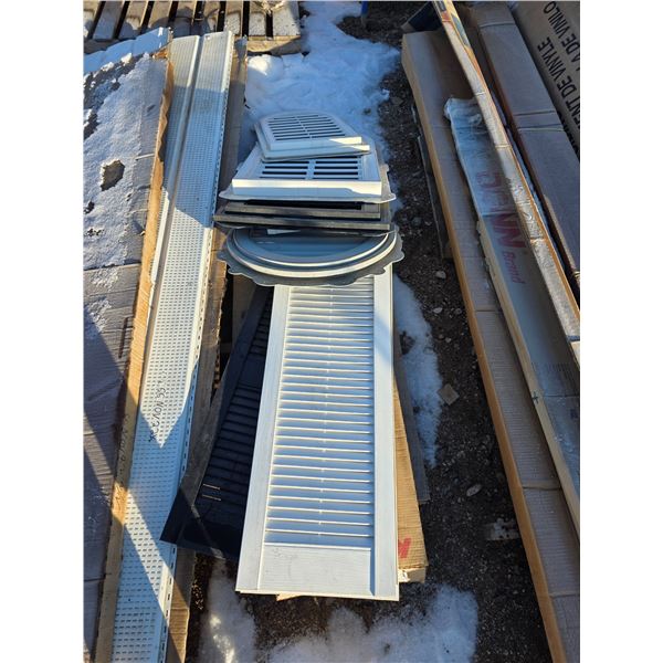 Plastic window shutters