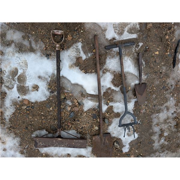Lot of misc. tools (Shovels and etc.)