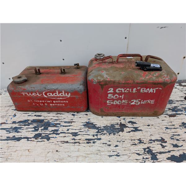 (2) Vintage Jerry Cans