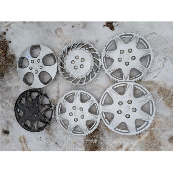 6 Hub Caps