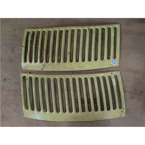 (2) Tractor Series 3000 Grilles (Yellow)