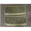Image 1 : (2) Tractor Series 3000 Grilles (Yellow)
