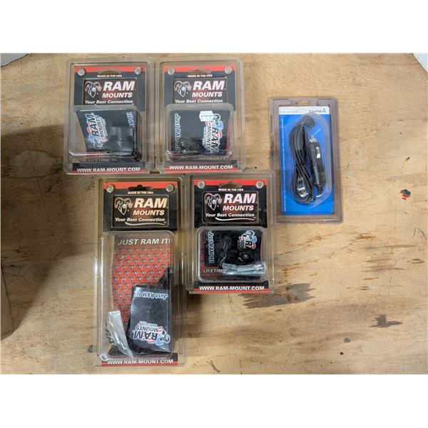RAM Mounts Items in Sealed Packages