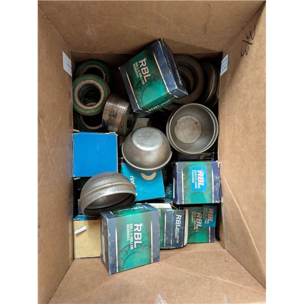 Box of Ball and Roller Bearings (Conditions Vary/Unknown)