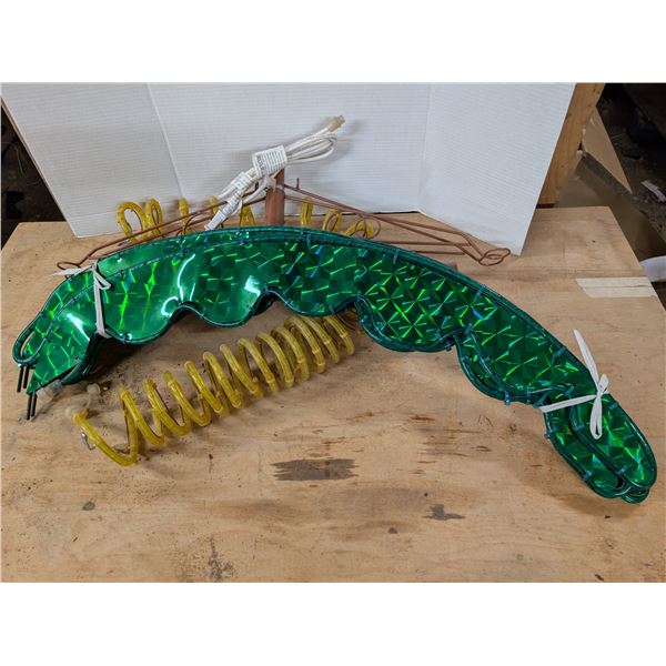 7ft Tropical Lighted Holographic Palm tree Rope Light W/ Original Box (not Tested)