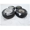 Image 4 : Set of Smaller Tires (2) 20x8.06 and (2) 15x6.00 (Dolly Tires)