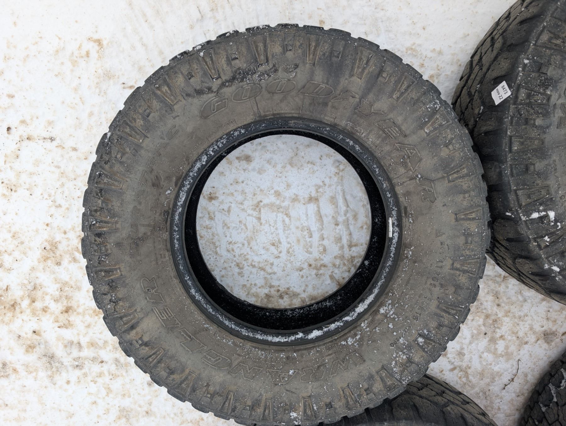 Set of (4) Good Year Tires LT265/75R16 (3) Different Tire Tread ...