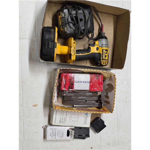 Dewalt impact driver and hardware