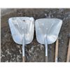 Image 2 : Lot of Snow Shovels w/ (2) Extra Shovel Handles