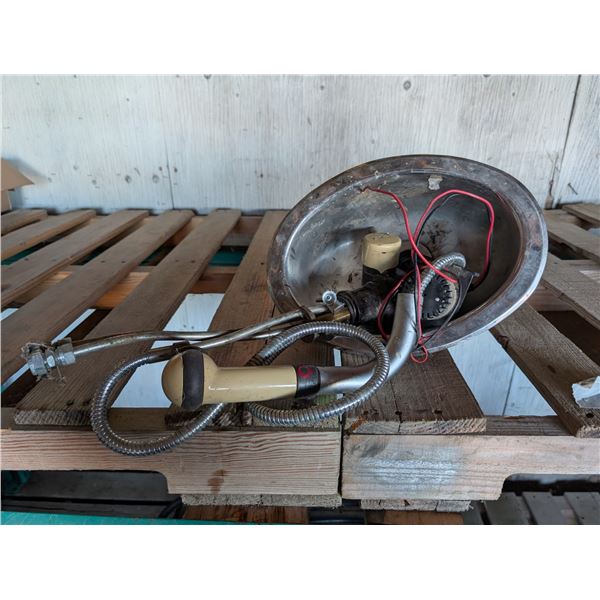 Sink w/ Tap and Cords (Small Tap, Extendable and Movable Sink Faucet)